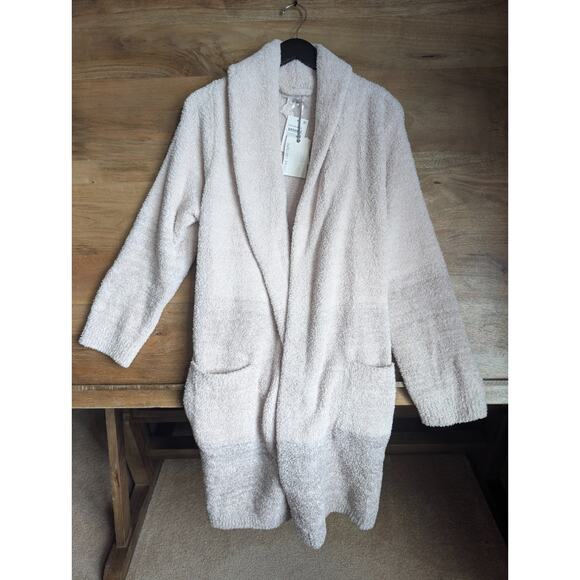 Barefoot Dreams Other - Barefoot Dreams Ombre Robe Unisex L Almond Multi CozyChic Heather Open Front NWT